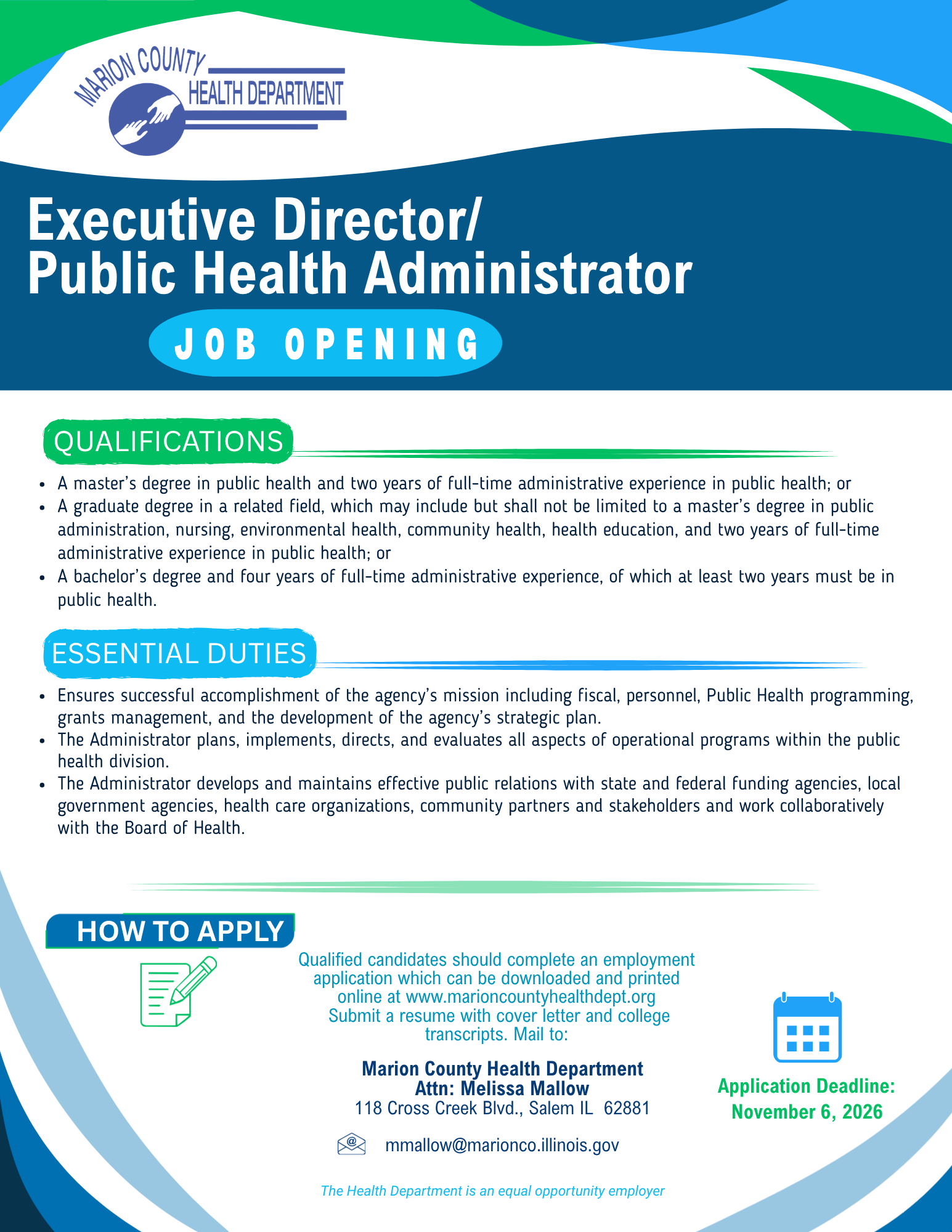 Administrator Job Opening_2026